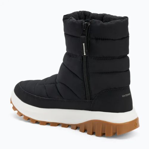 Dámske snehule Columbia Snowtrot Mid black/sea salt