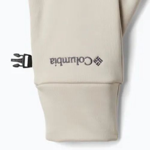 Pánske trekingové rukavice Columbia Point Park Fleece dark stone