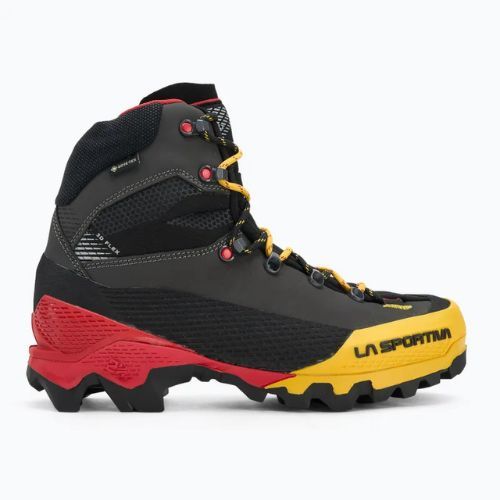 Pánske vysokohorské topánky La Sportiva Aequilibrium LT GTX black/yellow