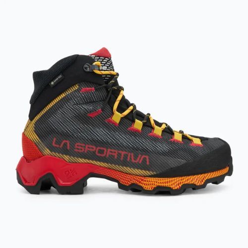 Pánske trekingové topánky La Sportiva Aequilibrium Hike GTX carbon/yellow