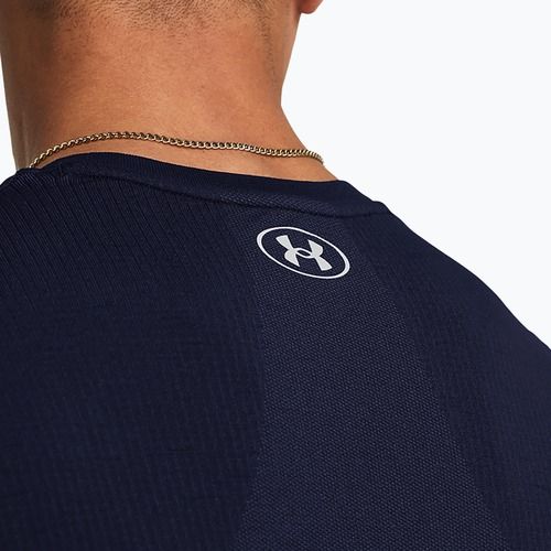 Pánske tréningové tričko Under Armour Vanish Seamless midnight navy/mod gray