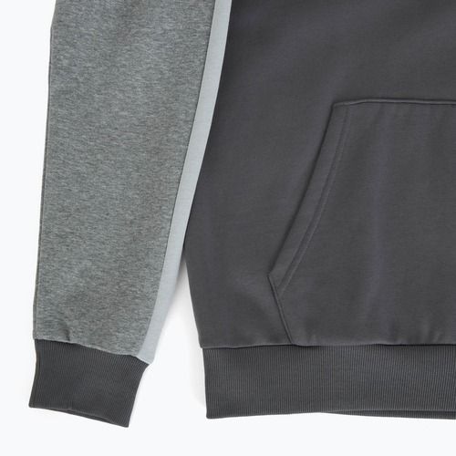 Pánska mikina Under Armour Rival Fleece Colorblock Hoodie castlerock/mod gray/white