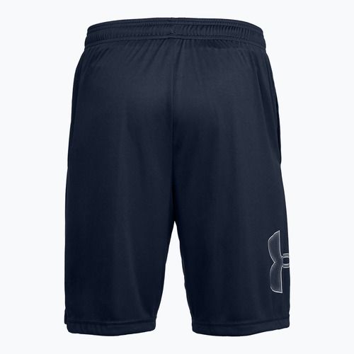 Pánske tréningové šortky Under Armour Tech Graphic academy/steel