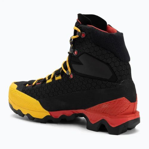 Pánske horolezecké topánky La Sportiva Aequilibrium ST GTX black/yellow