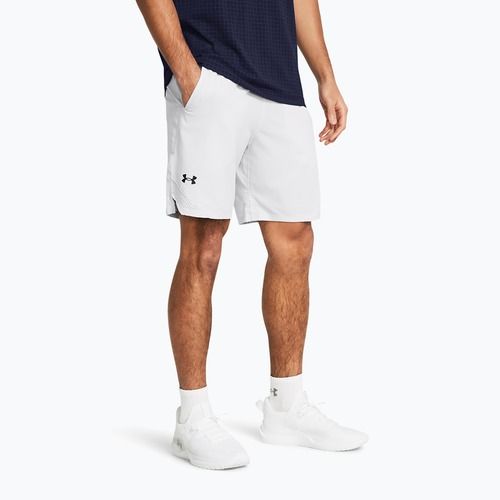 Pánske tréningové šortky Under Armour Ua Vanish Woven 8in halo gray/black