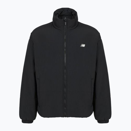 Pánska zateplená bunda New Balance Hoops Puffer black