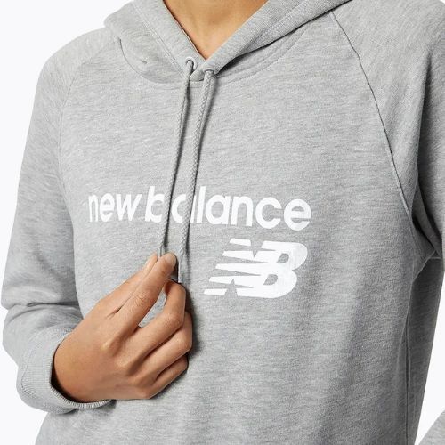 Dámska mikina New Balance Core Fleece Hoodie grey