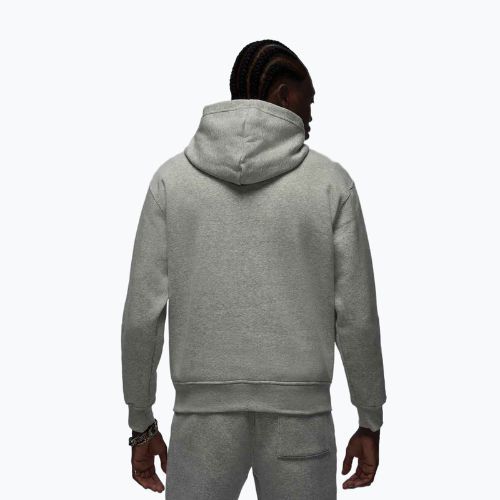 Pánska mikina Jordan Brooklyn Fleece grey heather/white