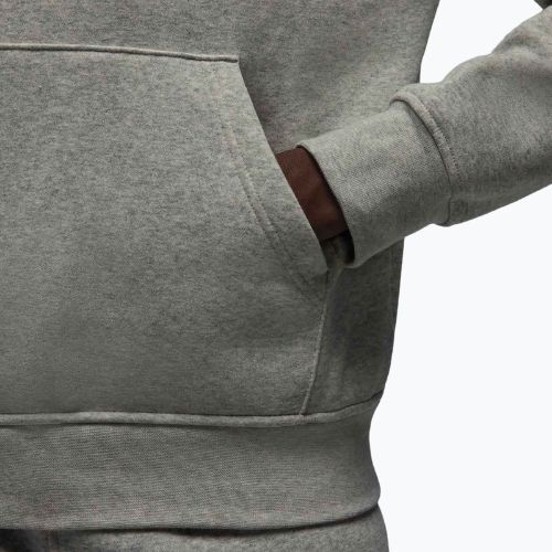 Pánska mikina Jordan Brooklyn Fleece grey heather/white