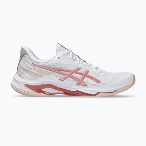 Dámske volejbalové topánky ASICS Netburner Ballistic FF 4 white/rose red