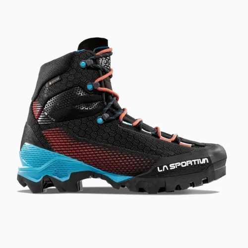 Dámske vysokohorské topánky La Sportiva Aequilibrium ST GTX black/hibiscus