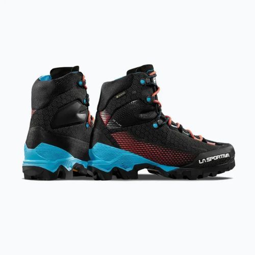 Dámske vysokohorské topánky La Sportiva Aequilibrium ST GTX black/hibiscus