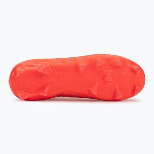 Detské futbalové kopačky PUMA Future 9 Match FG/AG Jr glowing red/puma white/puma black/puma silver