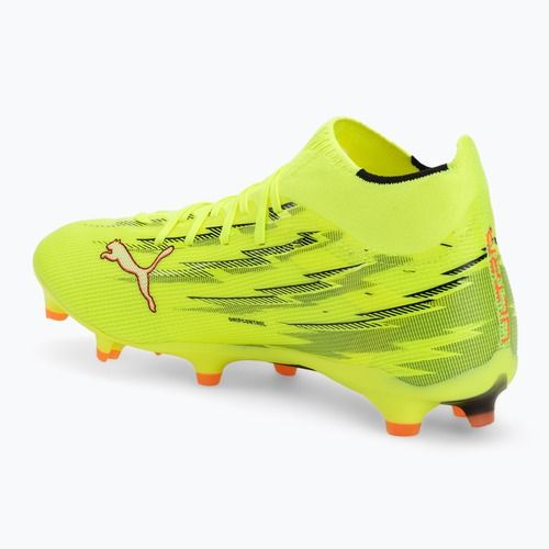 Futbalové kopačky PUMA Ultra 6 Match + FG/AG Yellow Alert/Puma Black/Glowing Red/Lime Squeeze
