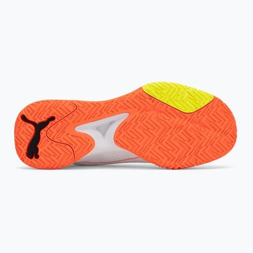 Hádzanárske topánky PUMA Accelerate Turbo 4 Game On puma white/glowing red/ultra blue