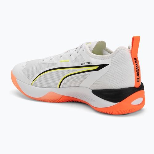 Hádzanárske topánky  PUMA Eliminate Nitro 4 Game On puma white/glowing red/ultra blue