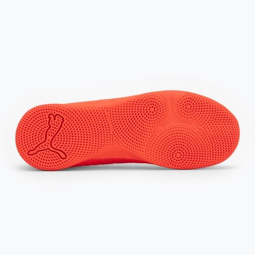 Detské futbalové kopačky PUMA Future 9 Play IT Jr glowing red/puma white/puma black/puma silver