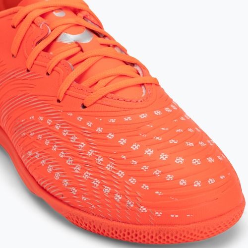 Detské futbalové kopačky PUMA Future 9 Play IT Jr glowing red/puma white/puma black/puma silver