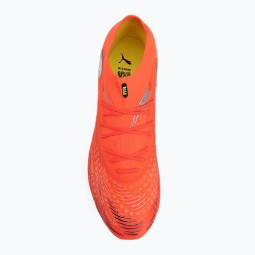 Futbalové kopačky PUMA Future 9 Ultimate FG glowing red/puma white/puma black/puma silver