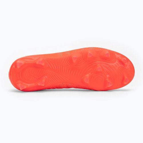 Detské futbalové kopačky PUMA Future 9 Play FG/AG Jr glowing red/puma white/puma black/puma silver