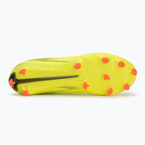 Futbalové kopačky PUMA Ultra 6 Play+ FG/AG yellow alert/puma black/glowing red/lime squeeze