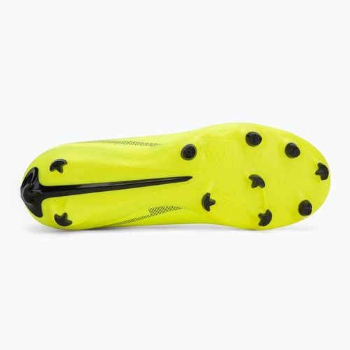 Detské futbalové kopačky PUMA Ultra 6 Play FG/AG Jr Yellow Alert/Puma Black/Glowing Red/Lime Squeeze