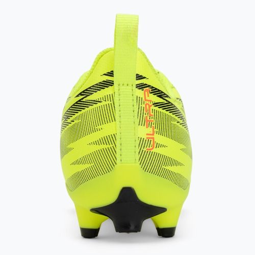 Detské futbalové kopačky PUMA Ultra 6 Play FG/AG Jr Yellow Alert/Puma Black/Glowing Red/Lime Squeeze
