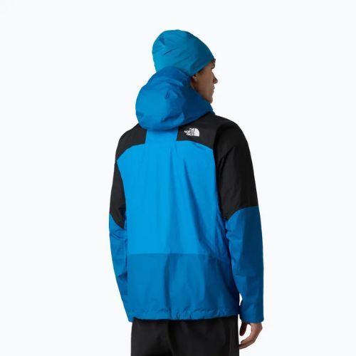 Pánska bunda do dažďa The North Face Signal 2.5L Dryvent skyline blue/adriatic blue/tnf black