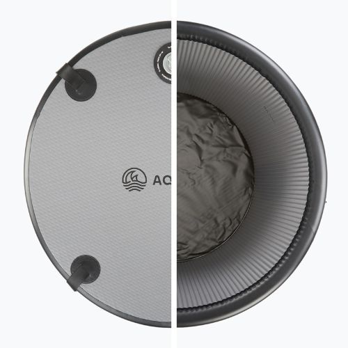 Bazén na otužovanie AQUASTIC BrrFree 382 l dropstitch grey