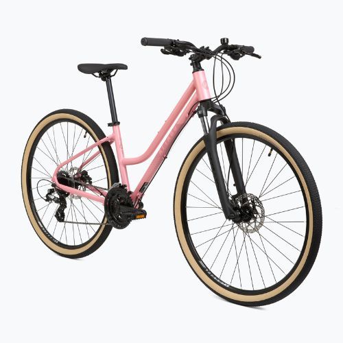 Dámsky crossový bicykel ATTABO SANO 3.0 28" pink