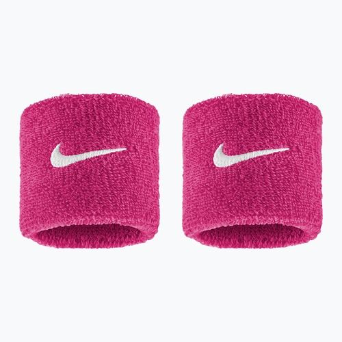 Potítka Nike Swoosh Classic Wristbands 2 ks vivid pink/white