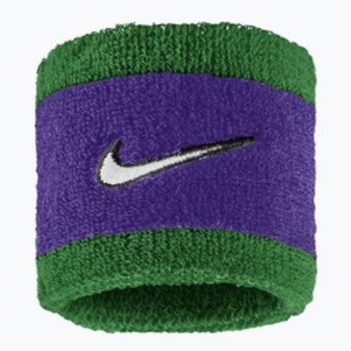 Potítka Nike Swoosh Classic Wristbands 2 ks  clover/fierce purple/white