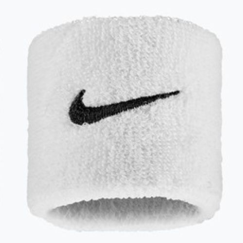 Potítka Nike Swoosh Classic Wristbands 2 ks white/black