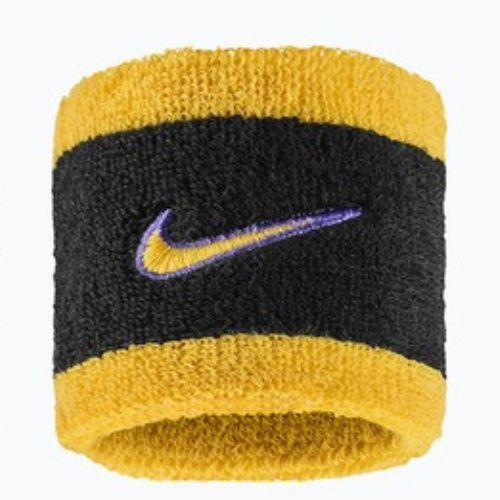 Potítka Nike Swoosh Classic Wristbands 2 ks  black/court purple/university gold