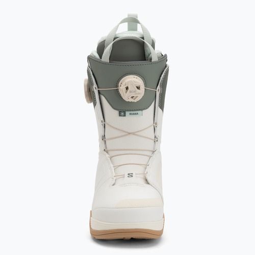 Dámske snowboardové topánky Salomon Kiana Dual Boa W vanillaice/agave green/clearly aqua