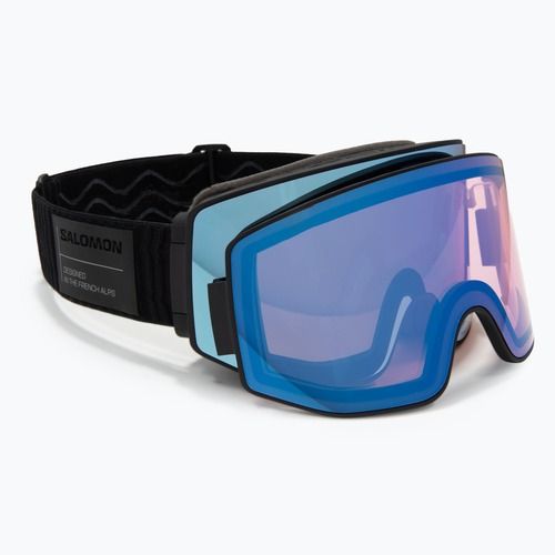 Lyžiarske okuliare Salomon Sentry Prime Sigma black/sigma sky blue/sigma light blue
