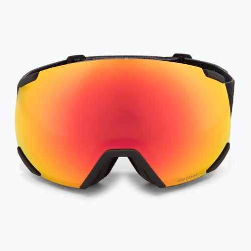 Detské lyžiarske okuliare Salomon Radium black/mi mid red