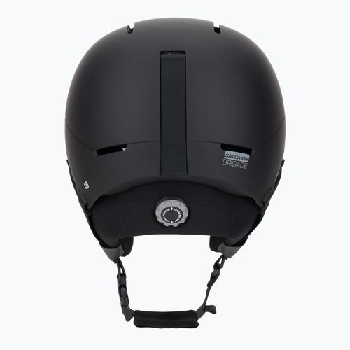 Lyžiarska prilba Salomon Brigade Round Fit black