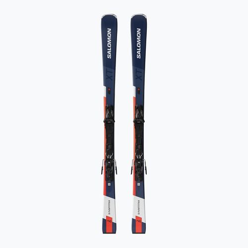 Zjazdové lyže Salomon S/Max 6 XT + viazanie M10 GW silver/legion blue metallic/fiery coral