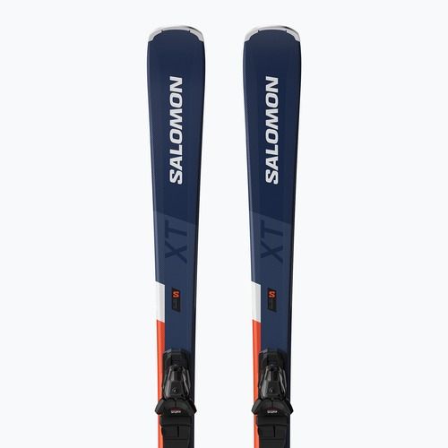 Zjazdové lyže Salomon S/Max 6 XT + viazanie M10 GW silver/legion blue metallic/fiery coral
