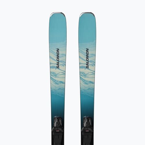 Dámske zjazdové lyže Salomon Stance W 80 + viazanie M10 GW alaskan blue/porcelain/lime cream