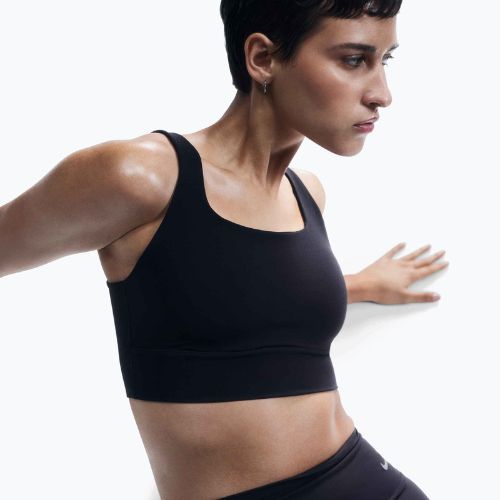 Športová podprsenka Nike Zenvy Medium-Support black/sail