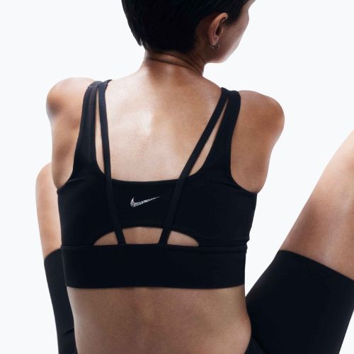 Športová podprsenka Nike Zenvy Medium-Support black/sail