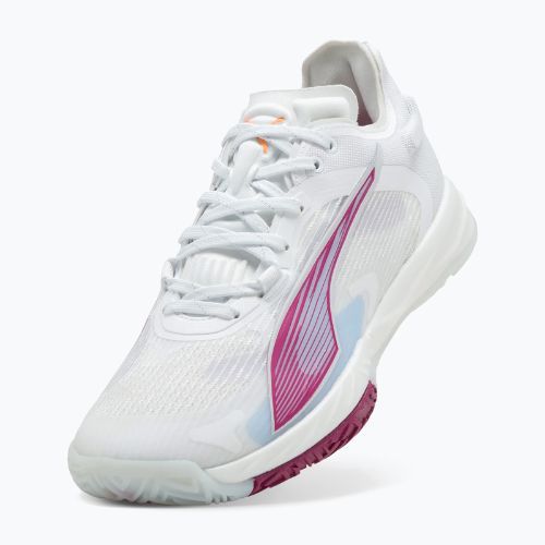 Dámske bežecké topánky PUMA Accelerate NITRO SQD 4 puma white/berry/lilaccrush/hautetropic/heatfire