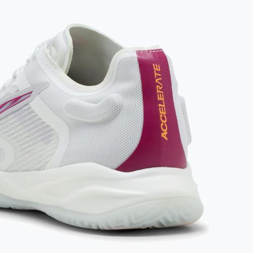 Dámske bežecké topánky PUMA Accelerate NITRO SQD 4 puma white/berry/lilaccrush/hautetropic/heatfire