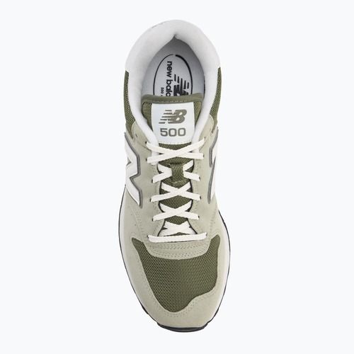 Topánky New Balance Classic 500's V2 dark olivine