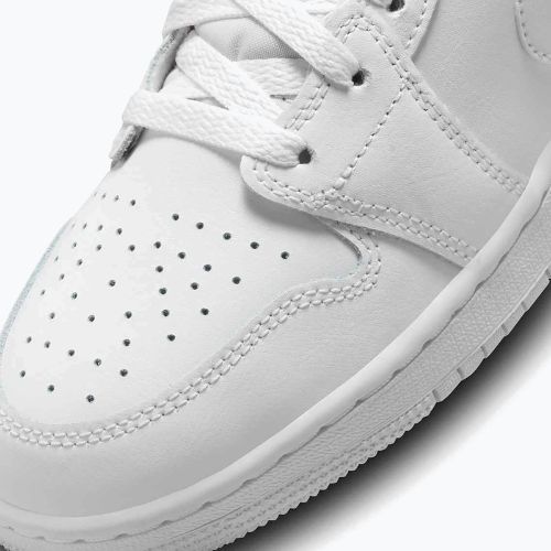 Topánky Jordan 1 Mid white/white/white