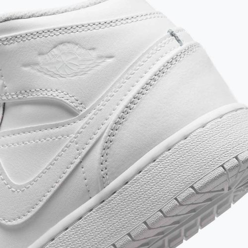 Topánky Jordan 1 Mid white/white/white