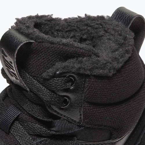 Detské topánky Nike Court Borough Mid 2 black/black/black