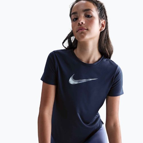 Detské tréningové tričko Nike One Classic midnight navy/midnight navy